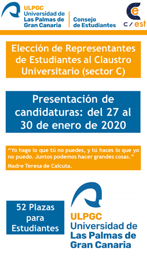 Elección de Representantes de Estudiantes al Claustro Universitario (sector C)