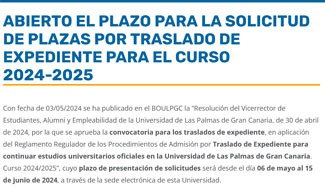 Traslado expediente curso 2024-2025